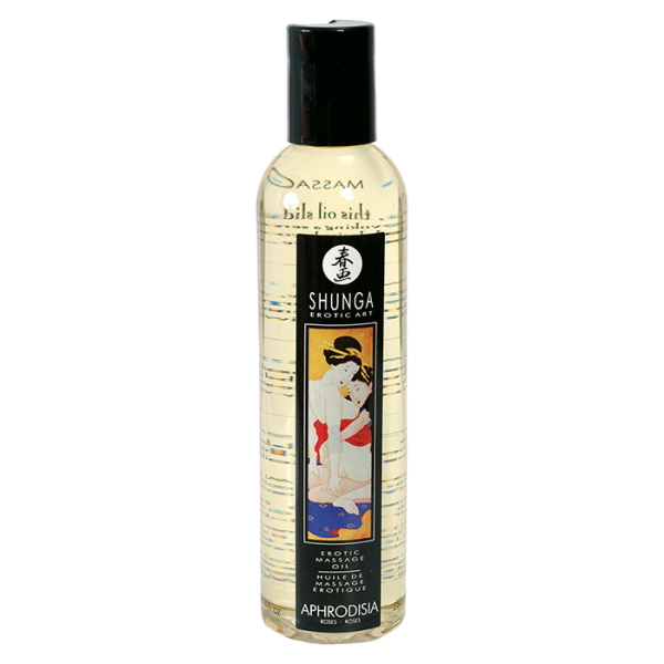 Массажное масло SHUNGA MASSAGE OIL APHRODISIA (с ароматом роз), 250 мл