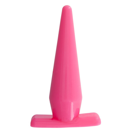 Анальная пробка FUNKY BUTTPLUG PINK, 10х3 см