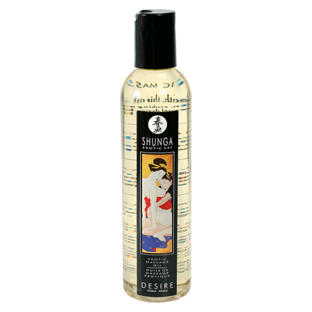 Массажное масло SHUNGA MASSAGE OIL DESIRE (с ванильным ароматом), 250 мл