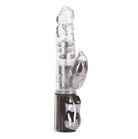Вибратор ECLIPSE ULTRA 7 BEAVER SILVER, 13x4 см