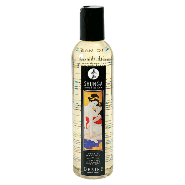 Массажное масло SHUNGA MASSAGE OIL DESIRE (с ванильным ароматом), 250 мл