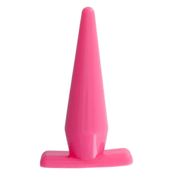 Анальная пробка FUNKY BUTTPLUG PINK, 10х3 см