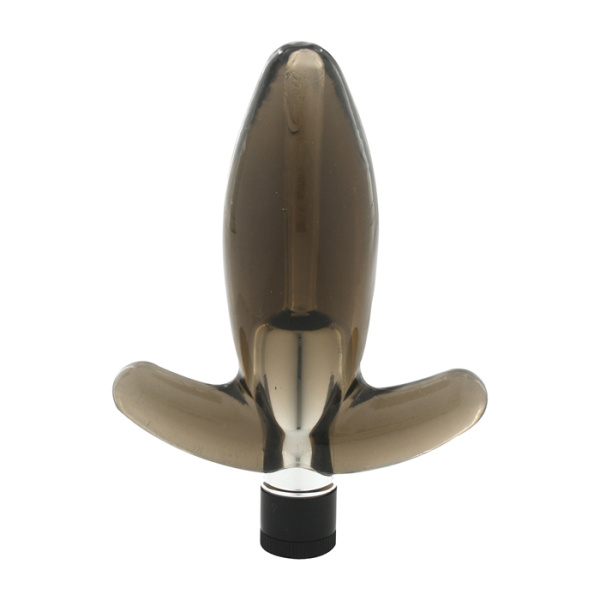 Анальная пробка с вибратором BUTT EZ PLUG BLACK, 8x2,5 см