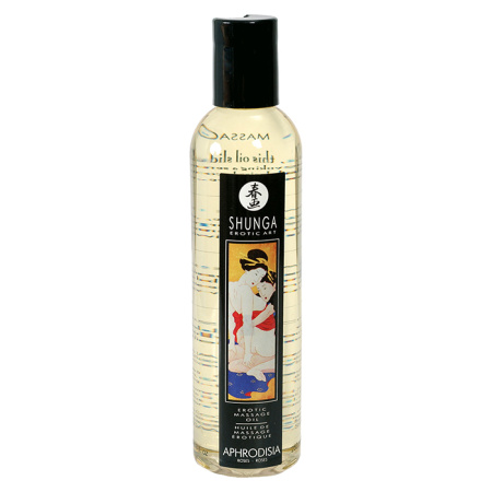 Массажное масло SHUNGA MASSAGE OIL APHRODISIA (с ароматом роз), 250 мл