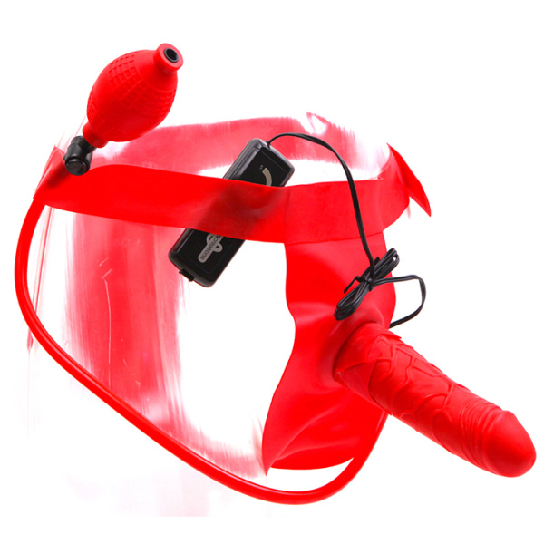 Вибрострапон BLIMPY INFLATABLE STRAP-ON PENIS, 15x4,5 см