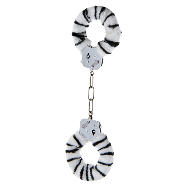 Наручники FURRY FUN CUFFS ZEBRA PLUSH