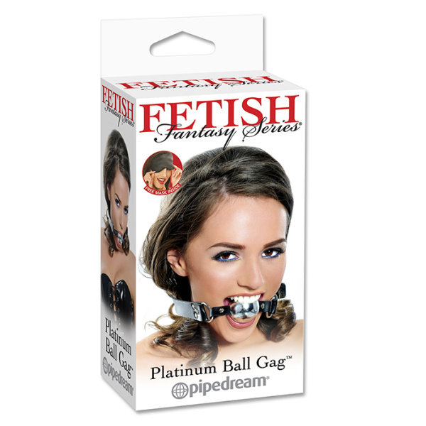 Кляп FETISH PLATINUM BALL GAG