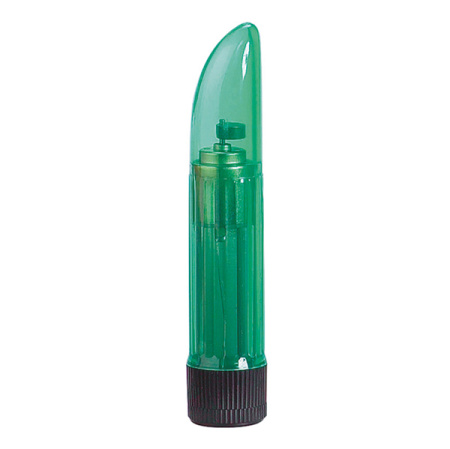 Вибратор Crystal CLEAR GREEN LADYFINGER VIBRATOR, 11,5x2,5 см