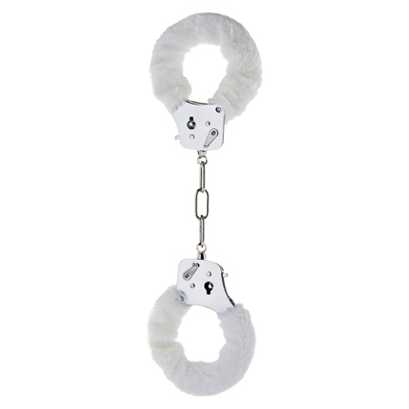 Наручники FURRY FUN CUFFS WHITE PLUSH