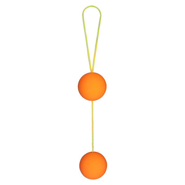 Вагинальные шарики FUNKY LOVE BALLS ORANGE, 3,5 см