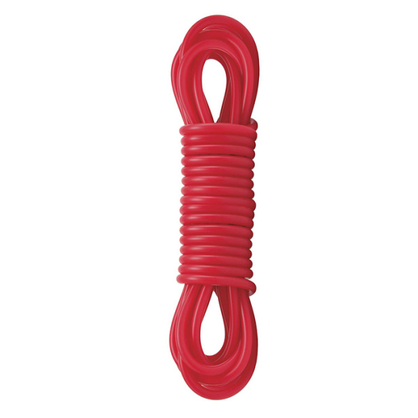 Силиконовый шнур для бондажа FF BONDAGE ROPE RED, 6 м