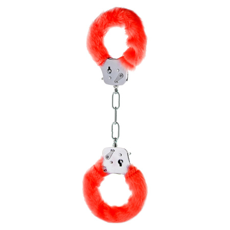 Наручники FURRY FUN CUFFS RED PLUSH