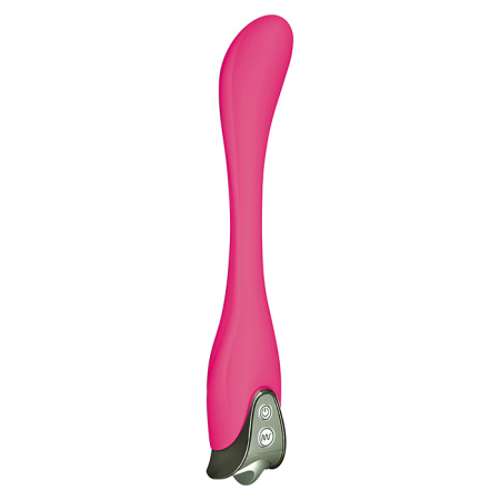 Вибратор G-VOLUTION G-SPOT VIBE PINK, 23x3,5 см