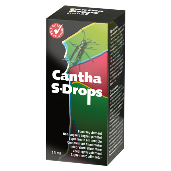 Возбуждающие капли CANTHA DROPS, 15 мл